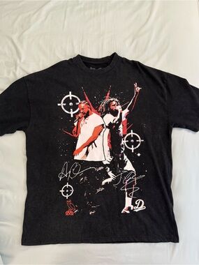 Sergio Calabasas “First Person Shooter” Black T-Shirt Size XL